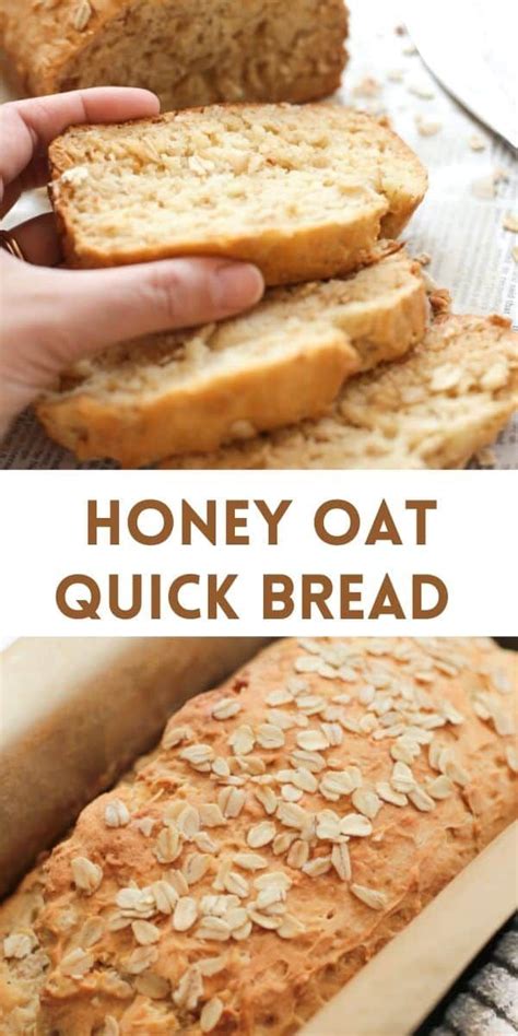 A Moist Gluten Free Quick Bread Made With Oats And Honey Delicious On