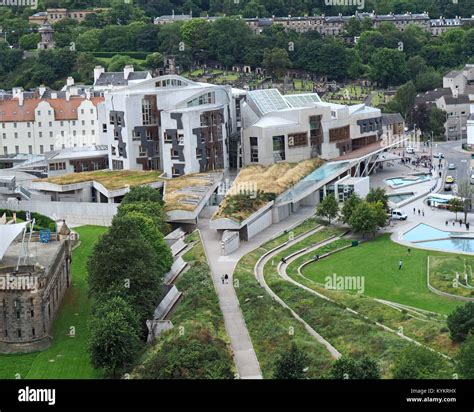 Scottish Parliament Building Stock Photo - Alamy