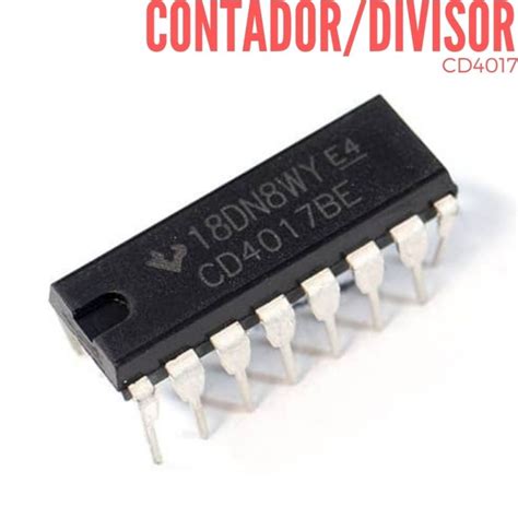 Circuito Integrado Contador Divisor Cd