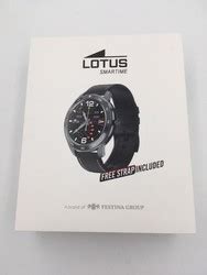 Reloj De Hombre Smartwatch Lotus Con Dos Correas Silicona Negra