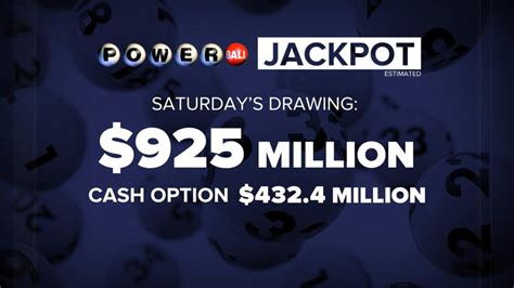 Video Powerball Jackpot Nears 1 Billion Abc News