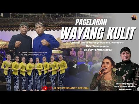 Wayang Kulit Ki Eko Kondho Prisdianto Cak Yudho Manohara