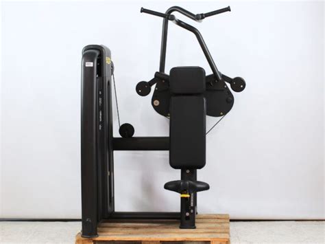 Technogym Selection Vertical Traction Black Gym Warehouse