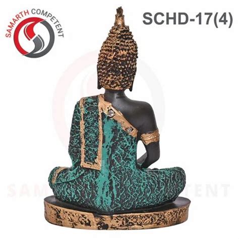 Polyresin Religious Meditating Sitting Monk Buddha Statue At Rs 135 In