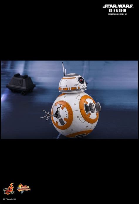 BB 8 Und BB 9E Aus Dem Star Wars Film The Last Jedi Von Hot Toys Droiden MMS442