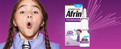 Afrin Childrens Extra Moisturizing Stuffy Kids Nasal Spray