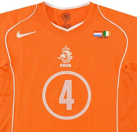 Nederlands Elftal Thuisshirt Seizoen Voetbalshirt Museum