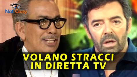 Albero Matano E Guillermo Mariotto Volano Stracci In Diretta Tv