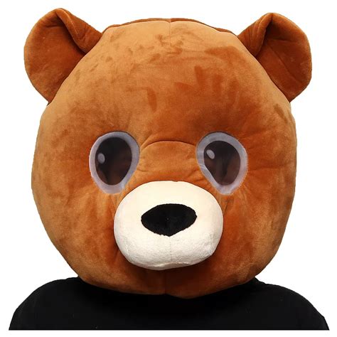 Teddy Bear Mask 15 1/2in x 17in | Party City Canada