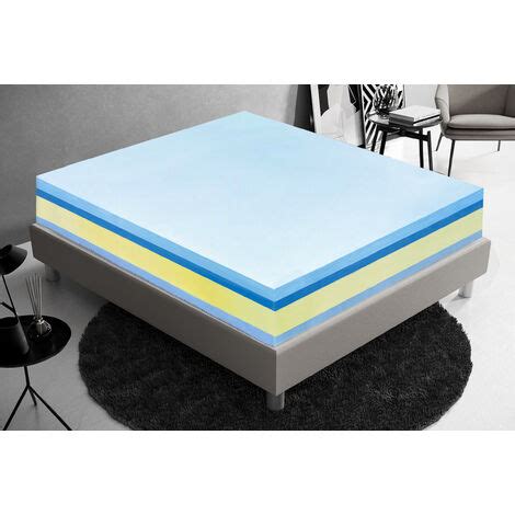 Matelas X M Moire De Forme Haut Cm Zones De Confort