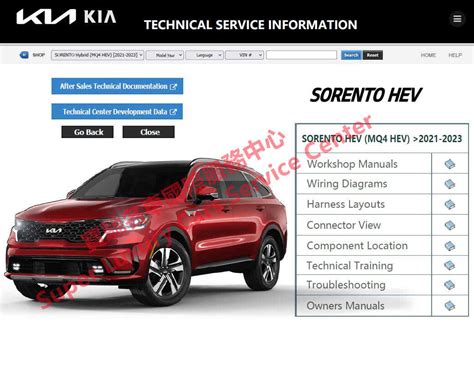 2022 2023 Kia Sorento Phev Workshop Service Repair Manual Wiring