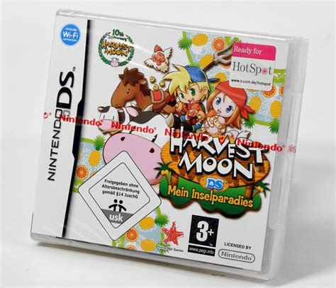 Nintendo Dsharvest Moon Ds Mein Inselparadiesneured Striprar