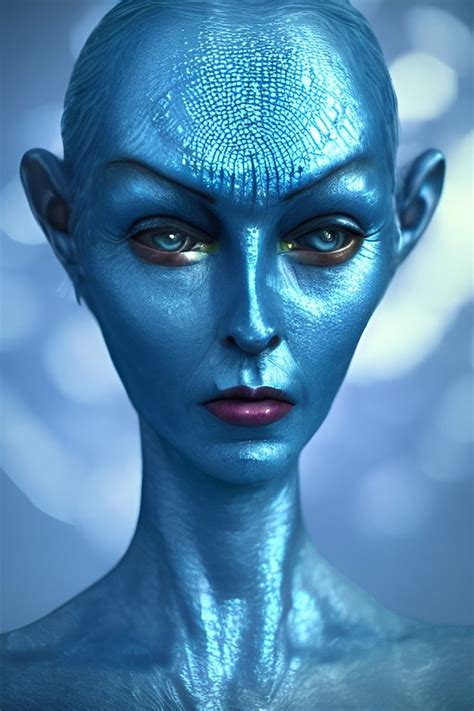 Blue Alien Alien Character Alien Life Forms Alien Creatures