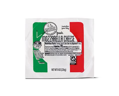 Fresh Mozzarella Ball Or Pre Sliced Log Emporium Selection Aldi Us