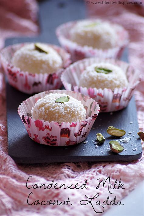 Coconut Ladoo Recipe with Condensed Milk, Milkmaid Coconut Ladoo