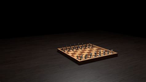 Chess set 3D Animation and modeling :: Behance