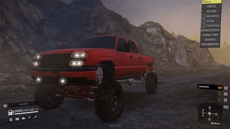 Frog’s 2007 Chevy Silverado (SEMA Cateye) v1.0 Mod | SnowRunner Mods for PC