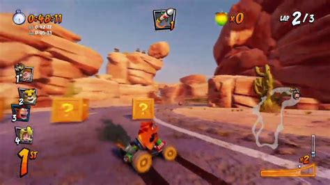 Crash Team Racing Nitro Fueled Dingo Canyon Youtube