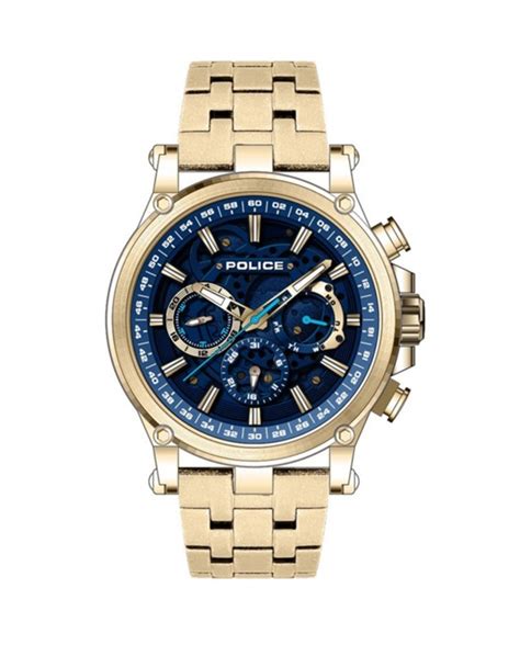 Police Chronograph Blue Dial Men S Watch Pewjk Arktastic