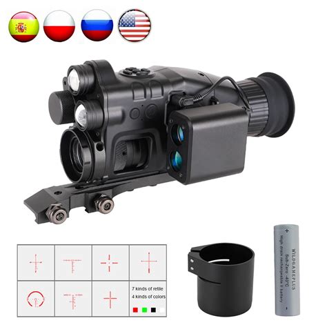 Henbaker CY789 Night Vision Scope 1920p HD Night Vision Riflescope ...