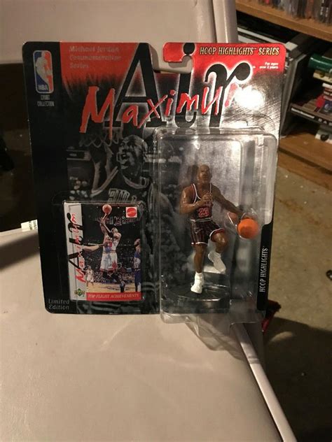 Michael Jordan Air Maximum Hoop Highlights Bulls Rookie Figure With