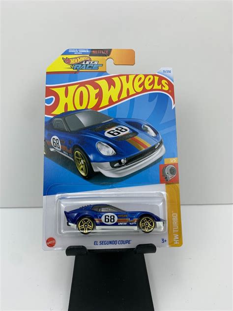 Hot Wheels 2024 Mainline G Case HW Turbo El Segundo Coupe HW Lets Race