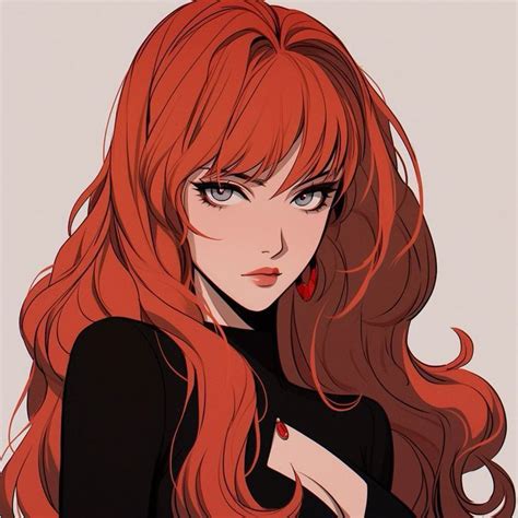 Pin by Enrrique Corona on Colección de dibujos in 2024 Red hair