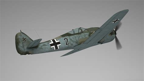 ArtStation - Focke Wulf FW 190 | Game Assets