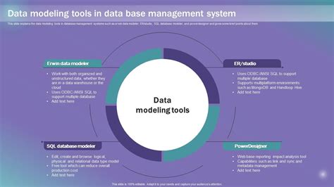 Data Modeling Tools In Data Base Management System Data Modeling Techniques