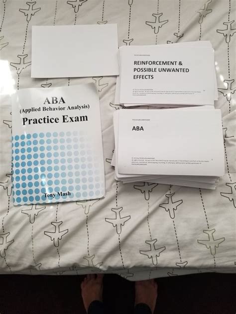 Pass The Big Aba Exam Flashcards And Aba Practice Exam Book For Sale In