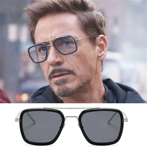 CSpiderMan Tony Stark Glasses Edith Cosplay Prop Spider Man Far From