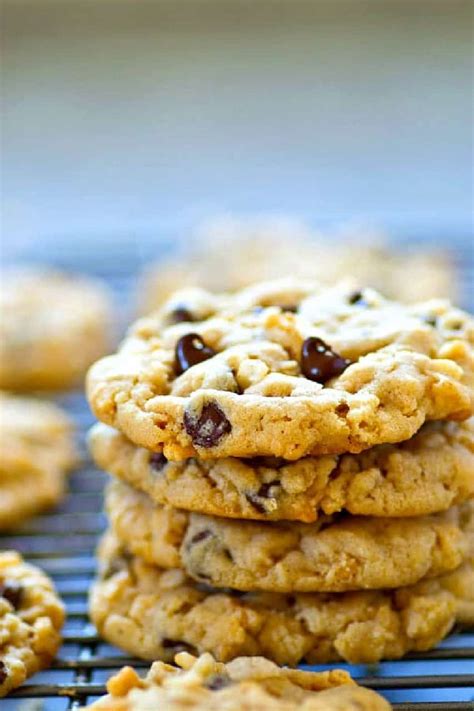 Rice Krispie Chocolate Chip Cookies Whole And Heavenly Oven