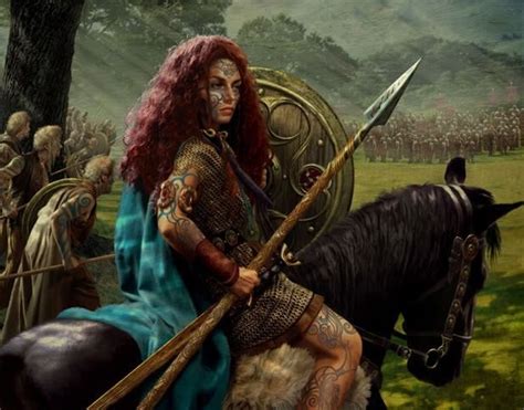 Boudica Guerrieri Celtici Celtico Guerriera