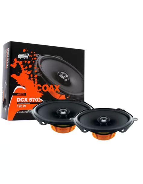 Hertz DCX570 Autospeakers 5x7 Inch 2 Weg