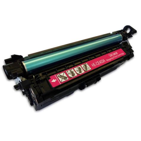 Laser Toner Cartridge 507A Magenta CE403A Compatible For HP Color