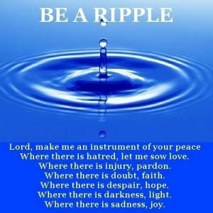 Ripple Effect Quotes And Sayings. QuotesGram