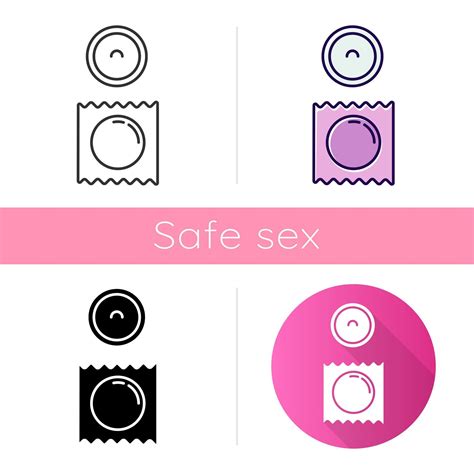 Condom Icon Safe Sex Male Preservative Female Contraception Birth