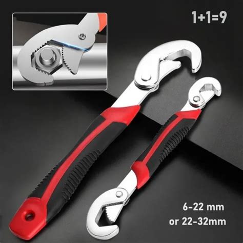 Universal Ajust Vel Wrench Tool Set Multifuncional Grande Abertura