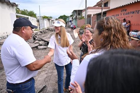 Supervisa Paty Lobeira De Yunes La Obra De Rehabilitaci N Integral En