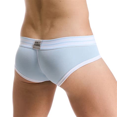 Sexy Men S Underwear Briefs Qucik Dry Convex Breathable Pouch Slip Homme Cotton Cuecas Gay Men