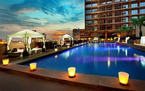 Fairmont Dallas Rooftop Pool - VIP Nightlife