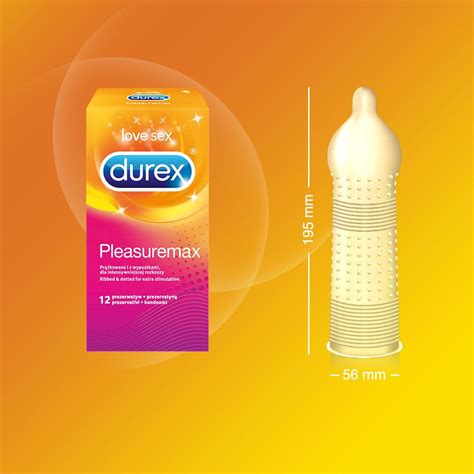 Durex prezerwatywy Pleasuremax 12 szt. - Ceneo.pl