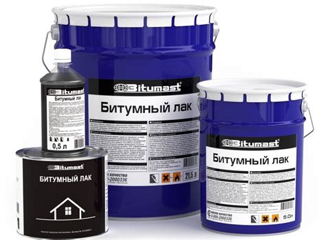 Битумный лак: характеристики, качества, правила применения