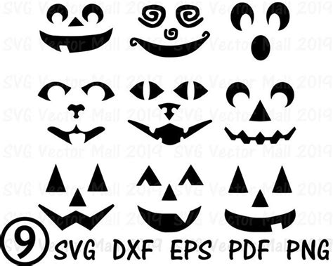 Halloween Faces Svg Files For Cutting