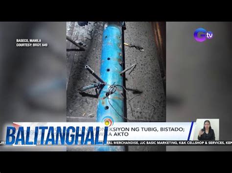 Mga Ilegal Na Koneksyon Ng Tubig Bistado Suspek Huli Raw Sa Akto