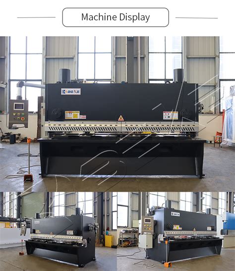 Qc K Hydraulic Guillotine Shearing Machine Nanjing Beke Cnc