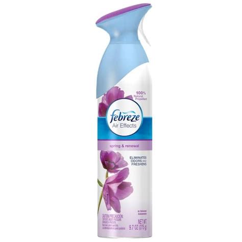 Febreze Air Effects 9 7 Oz Spring And Renewal Air Freshener Spray 003700045536 The Home Depot