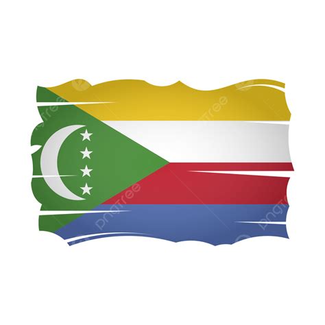 Projeto Do Vetor Png Da Bandeira Das Comores Png Comores Bandeira Png Imagem Png E Vetor