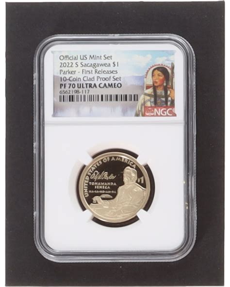 S Sacagawea Dollar Coin Parker First Releases Ngc Pf