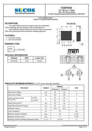 Ssdf Mosfet Datasheet Pdf Equivalent Cross Reference Search